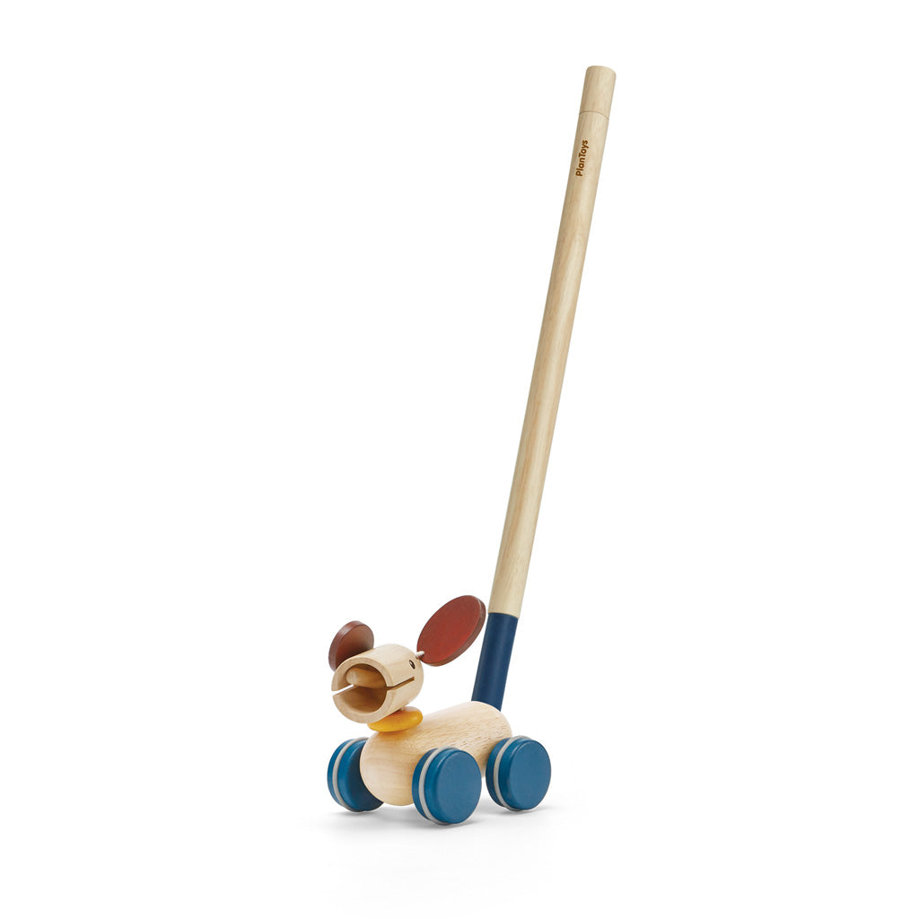 PlanToys Push & Pull Puppy