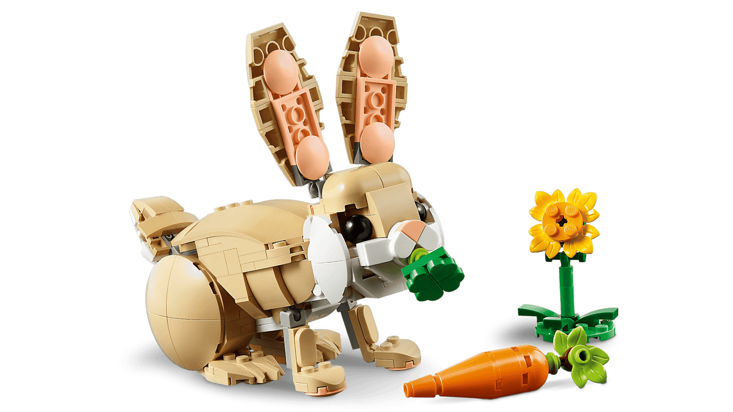 LEGO Creator 3-in-1 Cute Bunny Building Set