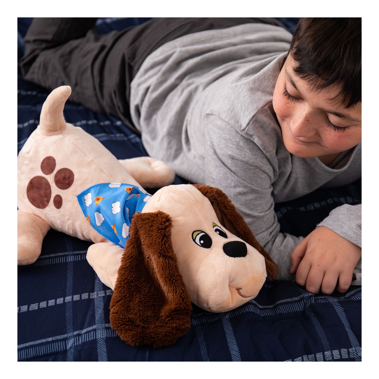 Pound Puppies Sleepy Classic Tan