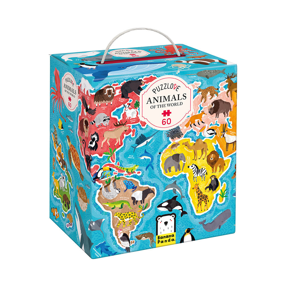 Banana Panda Puzzlove Animals Around the World