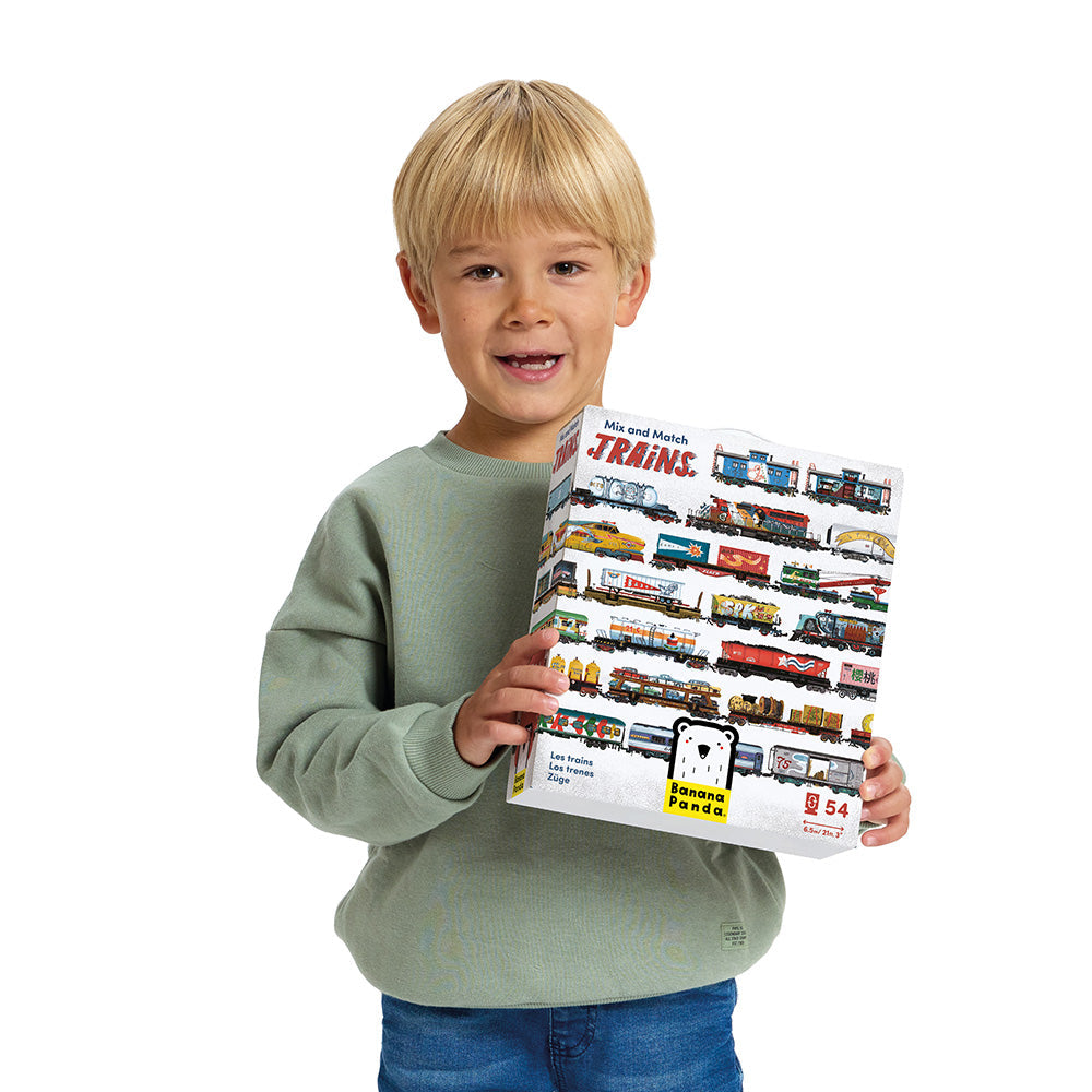 Banana Panda Mix and Match Trains