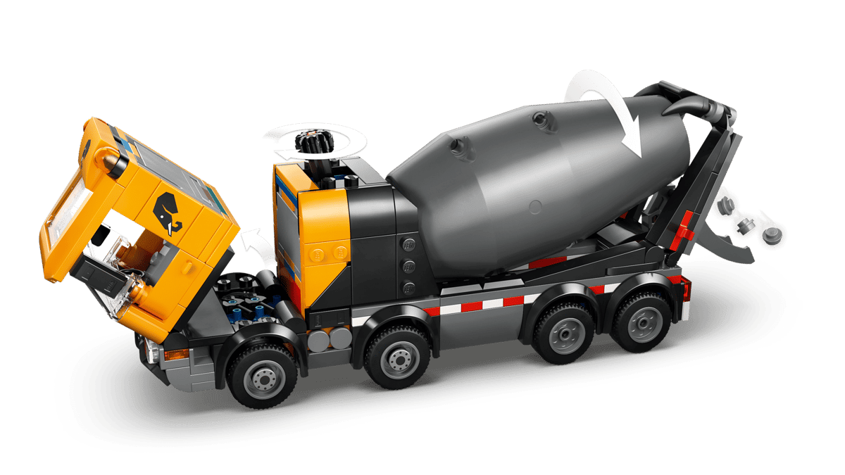 LEGO City Cement Mixer Building Set 60478