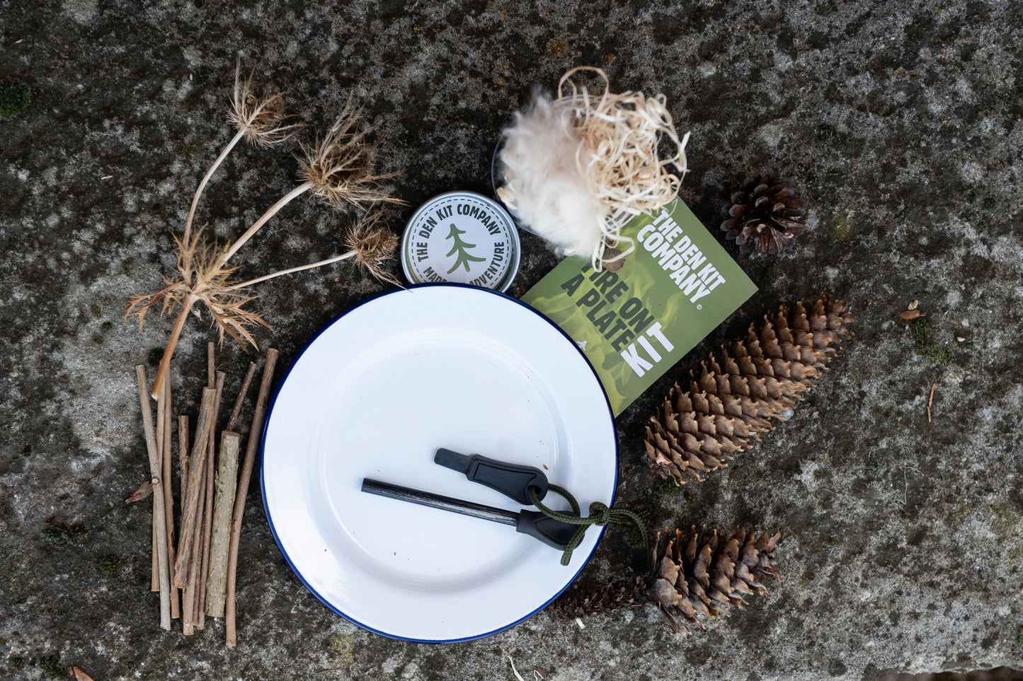 The Den Kit Company - The Fire on a Plate Kit