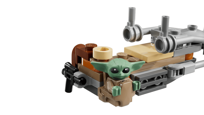 LEGO Star Wars The Mandalorian & Grogu's Speeder Bike Building Set 75436