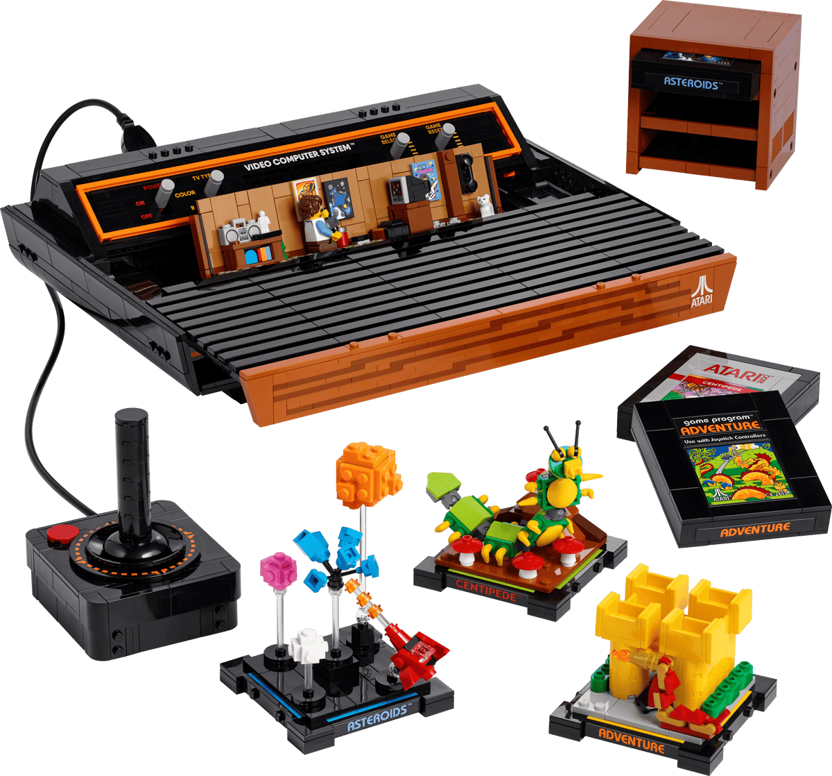 LEGO Icons Atari 2600 Retro Gaming Console Building Set 10306