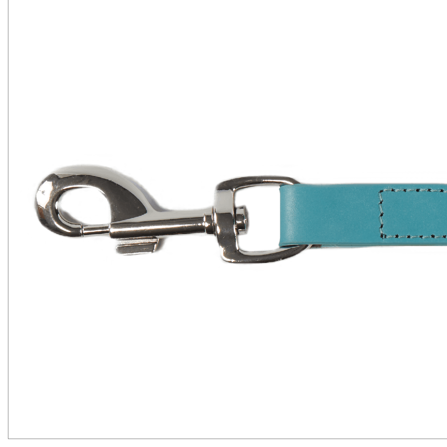 Baker & Bray Sustainable Designer Leather Dog Lead | Lagoon
