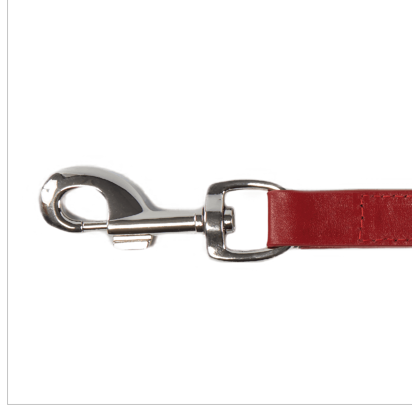 Baker & Bray Sustainable Designer Leather Dog Lead | Rose