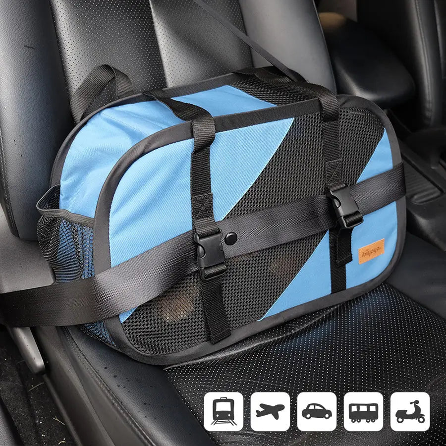 Ibiyaya Flying Pal Foldable Pet Travel Carrier | Airline-Approved