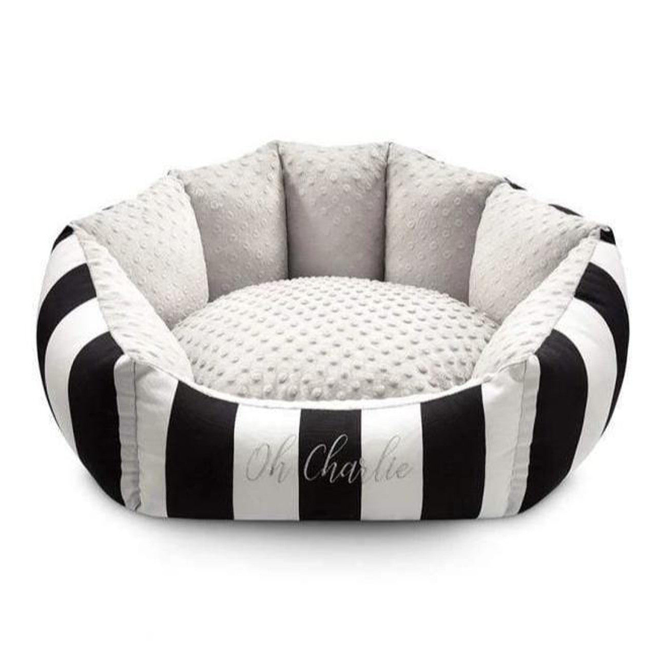 Oh Charlie Round Dog Bed Lisbon