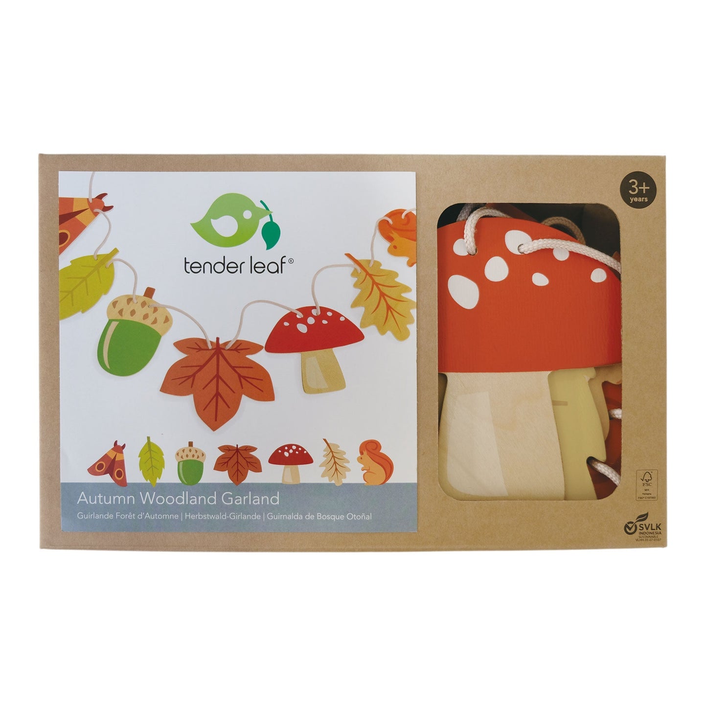 Autumn Woodland bunting