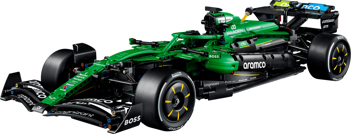 LEGO Speed Champions Aston Martin Aramco AMR25 F1 Car Building Set