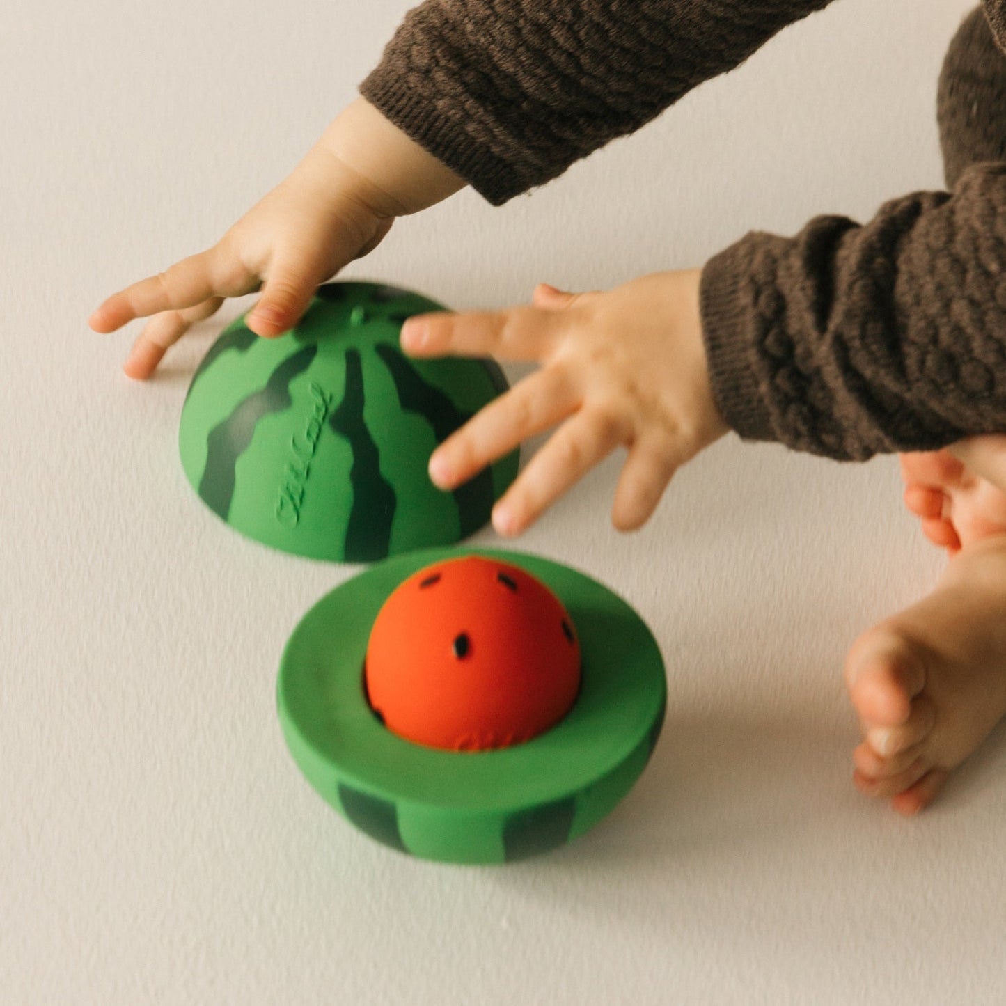Oli&Carol Wally the Watermelon Stacking and Ball Toy