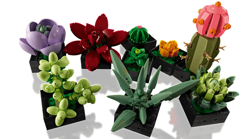 LEGO Icons Succulents Building Set 10309