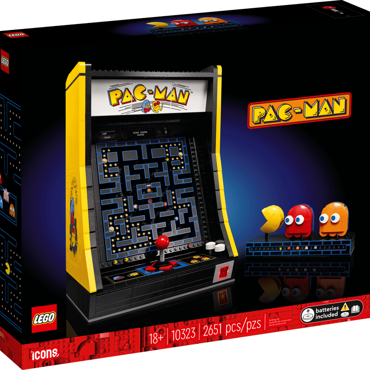 LEGO Icons PAC-MAN Arcade Building Set 10323