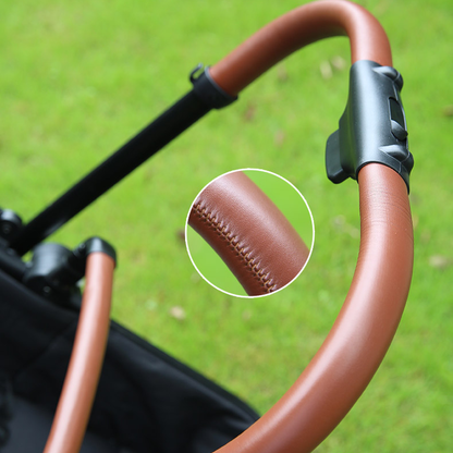 Foldable Twin Baby Stroller – Lightweight Double Seat Pushchair for Travel