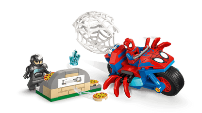 LEGO Marvel Spidey on his Motorcycle vs. Rhino Building Set 11206