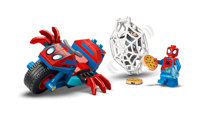 LEGO Marvel Spidey on his Motorcycle vs. Rhino Building Set 11206