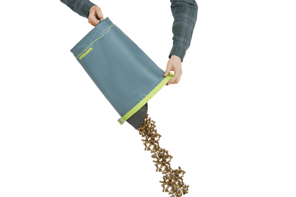 Kibble Kaddie™ Dog Food Travel Bag