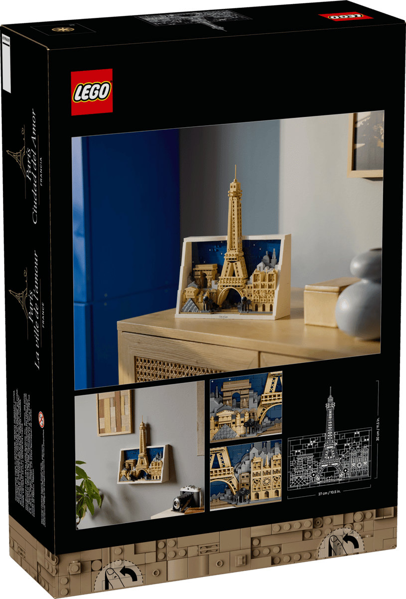 LEGO Architecture Paris  City of Love Building Set 21064