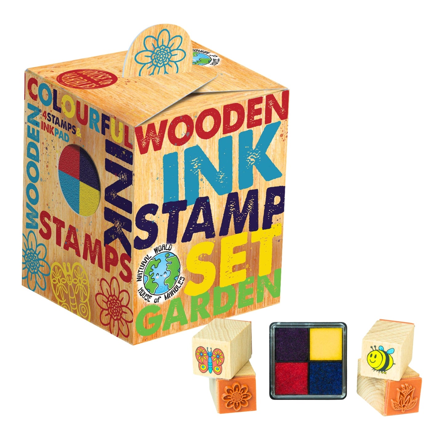 House of Marbles Stamp Set - Garden