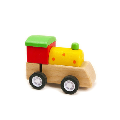 House of Marbles Wooden Clockwork Train