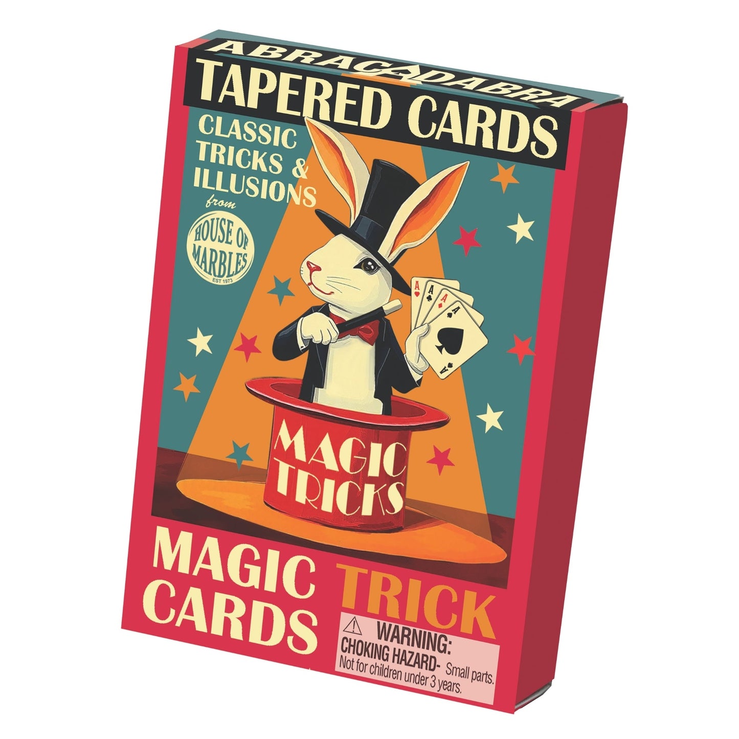 House of Marbles Tapered Cards Magic Trick