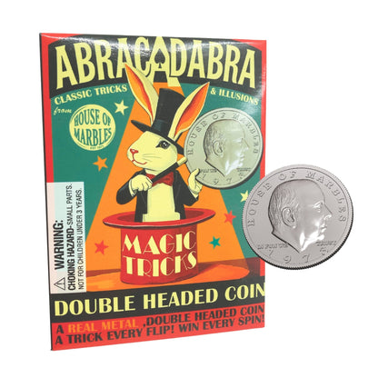House of Marbles Double Headed Coin Magic Trick