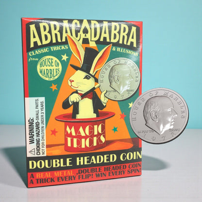 House of Marbles Double Headed Coin Magic Trick