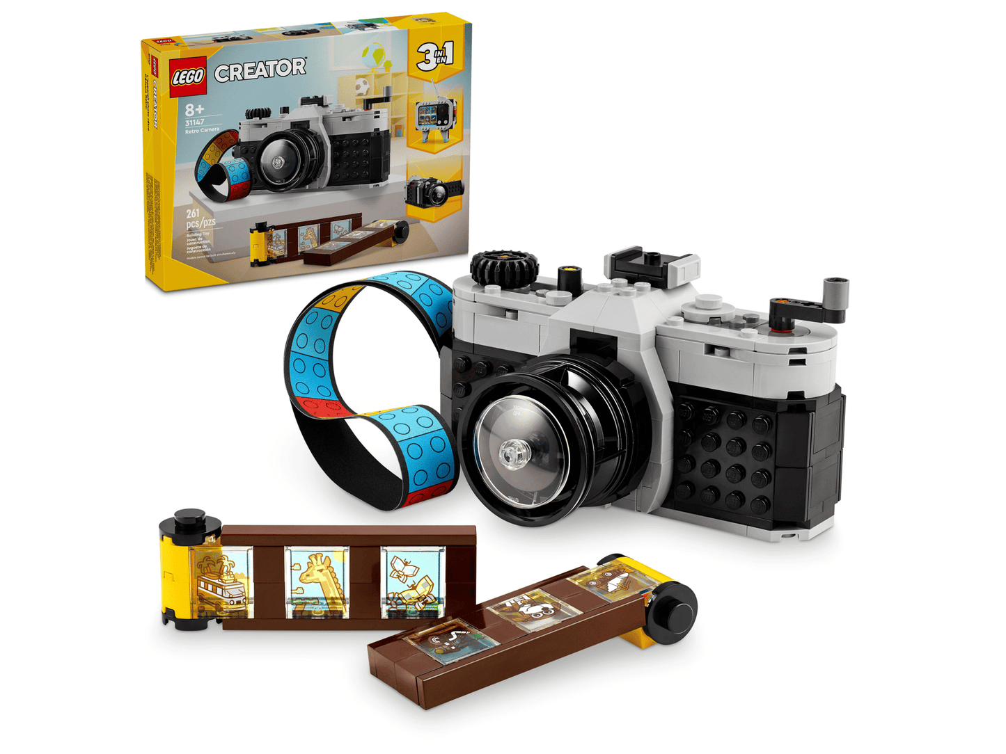 LEGO Creator 3-in-1 Retro Camera Building Set 31147