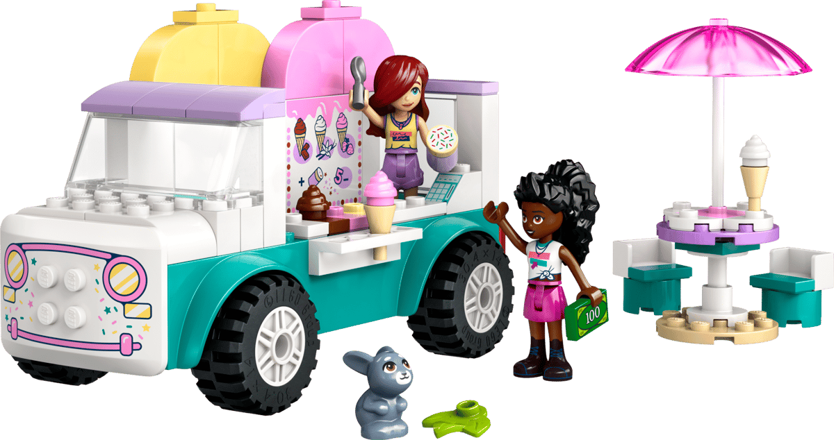 LEGO Friends Heartlake City Ice Cream Truck Building Set 42644