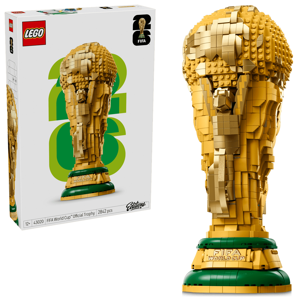 LEGO FIFA World Cup Official Trophy Building Set 43020