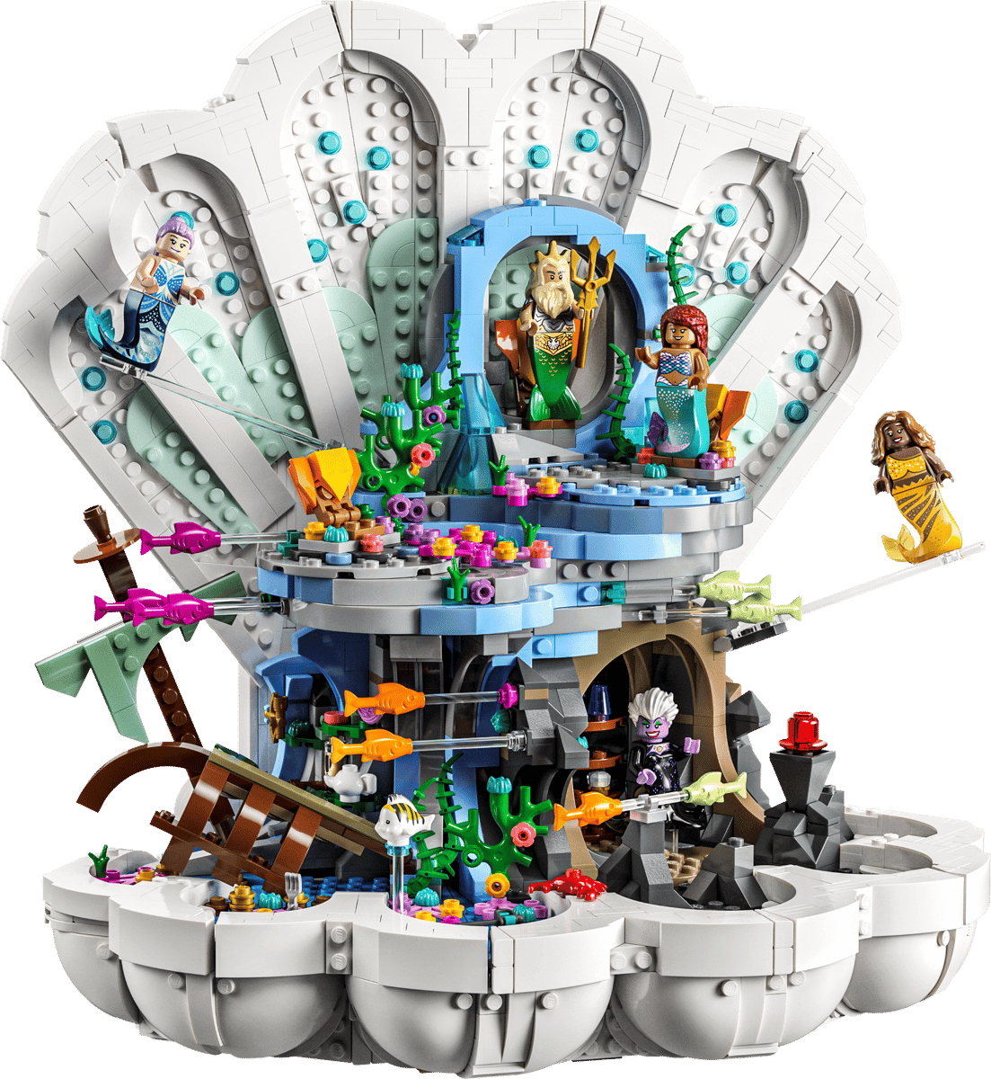 LEGO Disney The Little Mermaid Royal Clamshell Building Set 43225