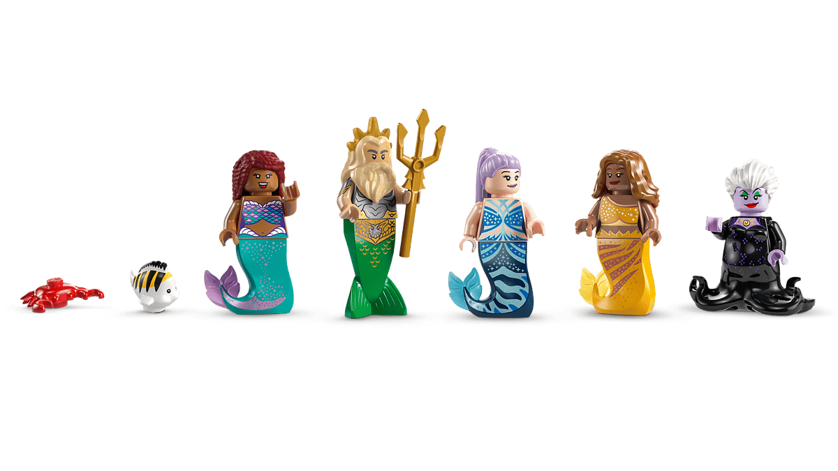 LEGO Disney The Little Mermaid Royal Clamshell Building Set 43225