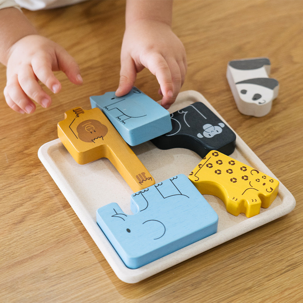 PlanToys Animal Puzzle Game