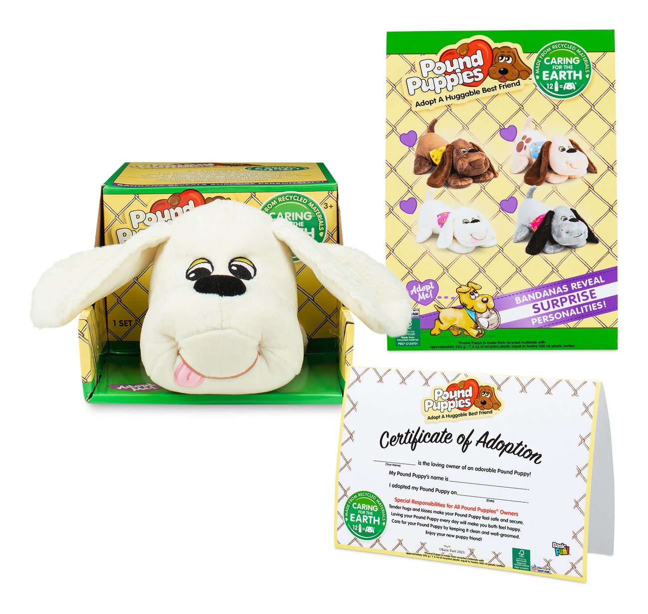 Pound Puppies Hungry Classic White