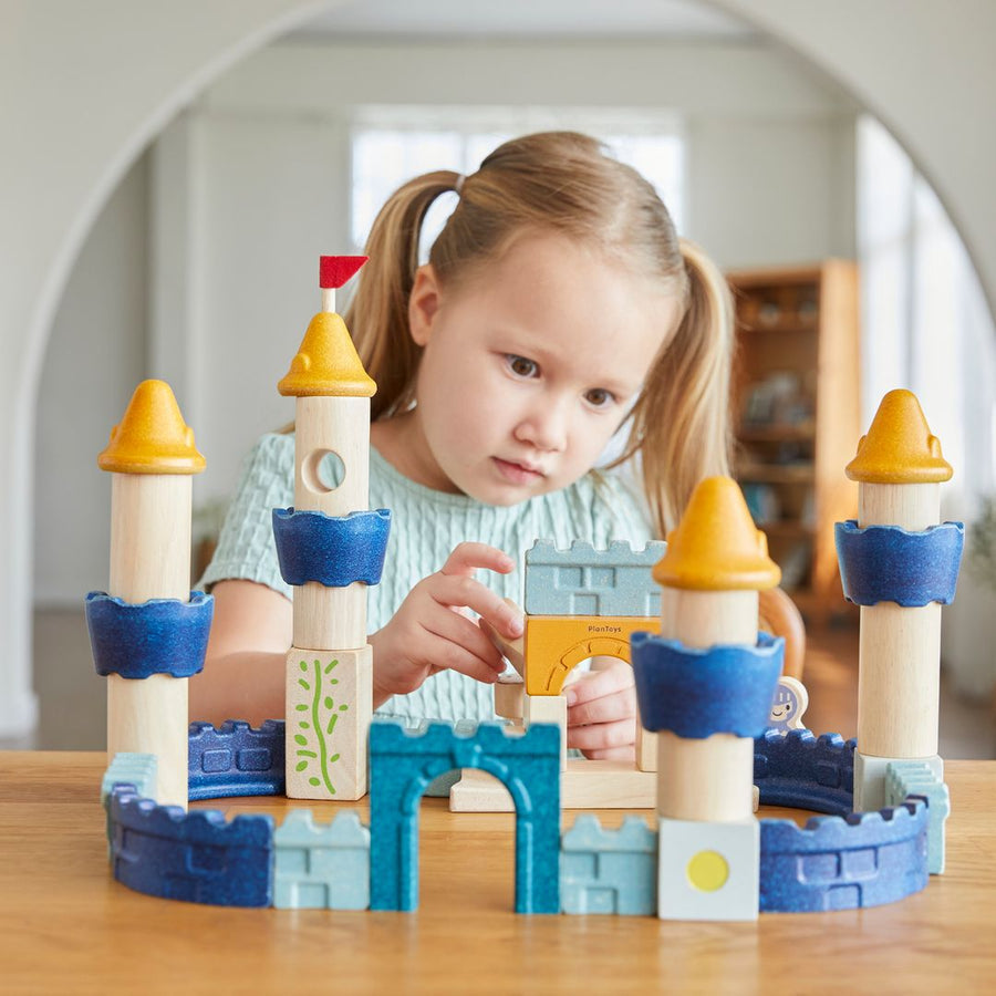 PlanToys Castle Building Blocks