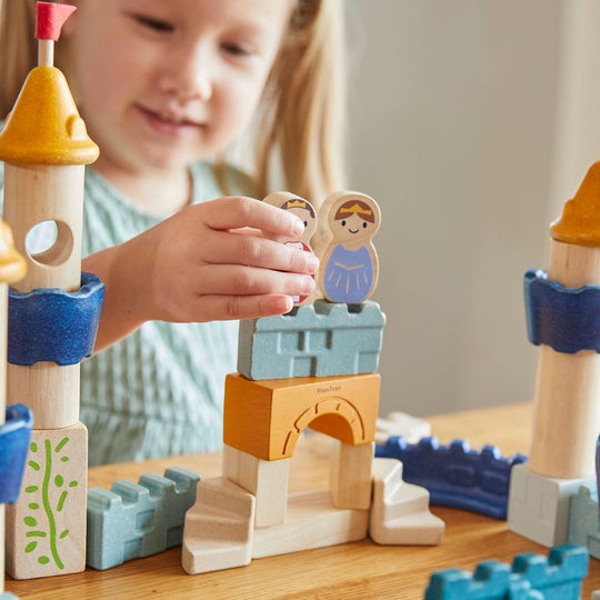 PlanToys Castle Building Blocks