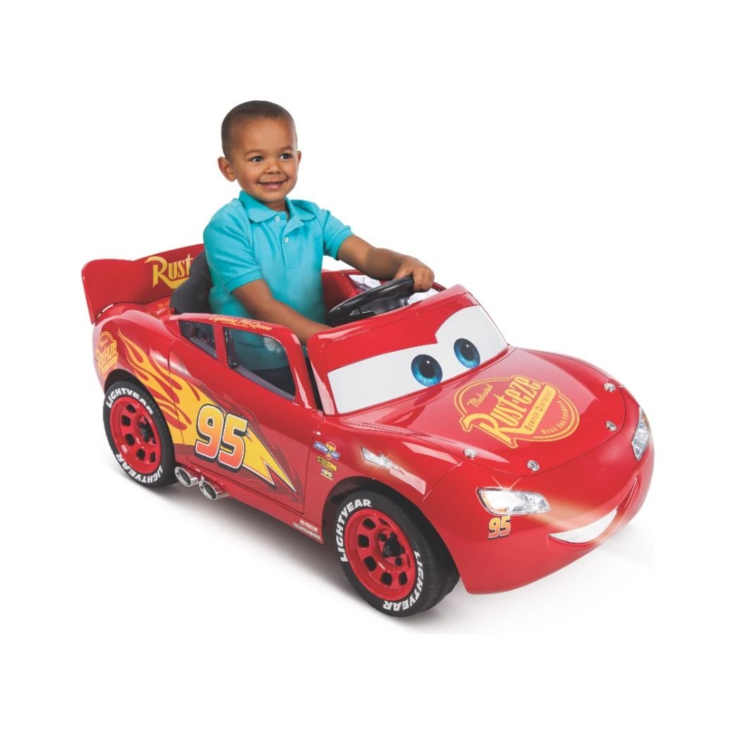 Huffy Disney Pixar Cars Lightning McQueen 6V Electric Ride-On Car