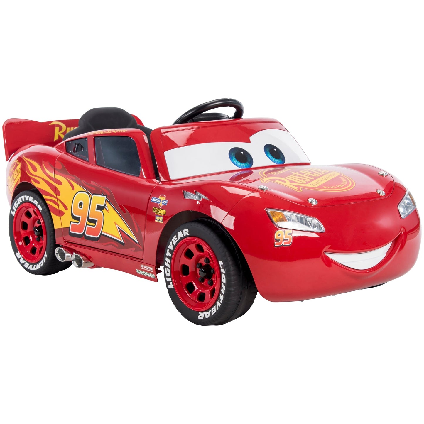 Huffy Disney Pixar Cars Lightning McQueen 6V Electric Ride-On Car