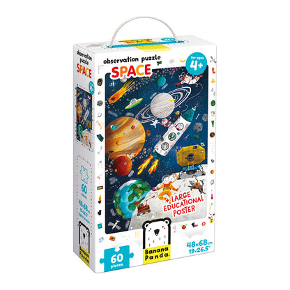 Banana Panda Observation Puzzle Space