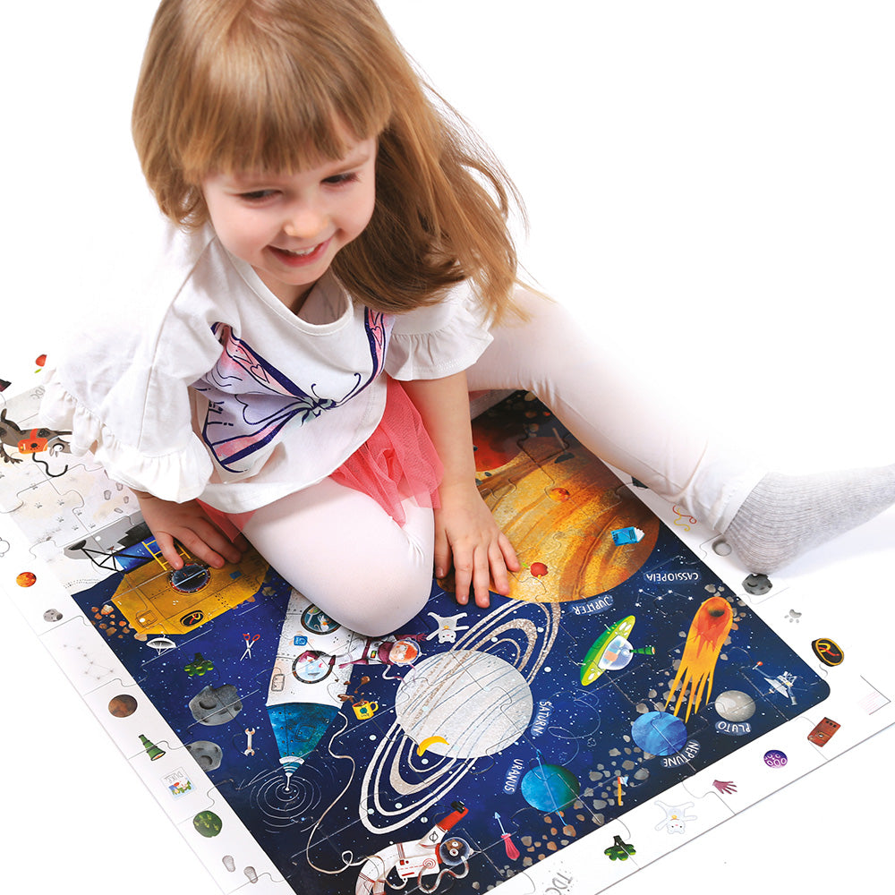 Banana Panda Observation Puzzle Space