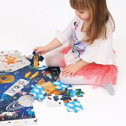 Banana Panda Observation Puzzle Space