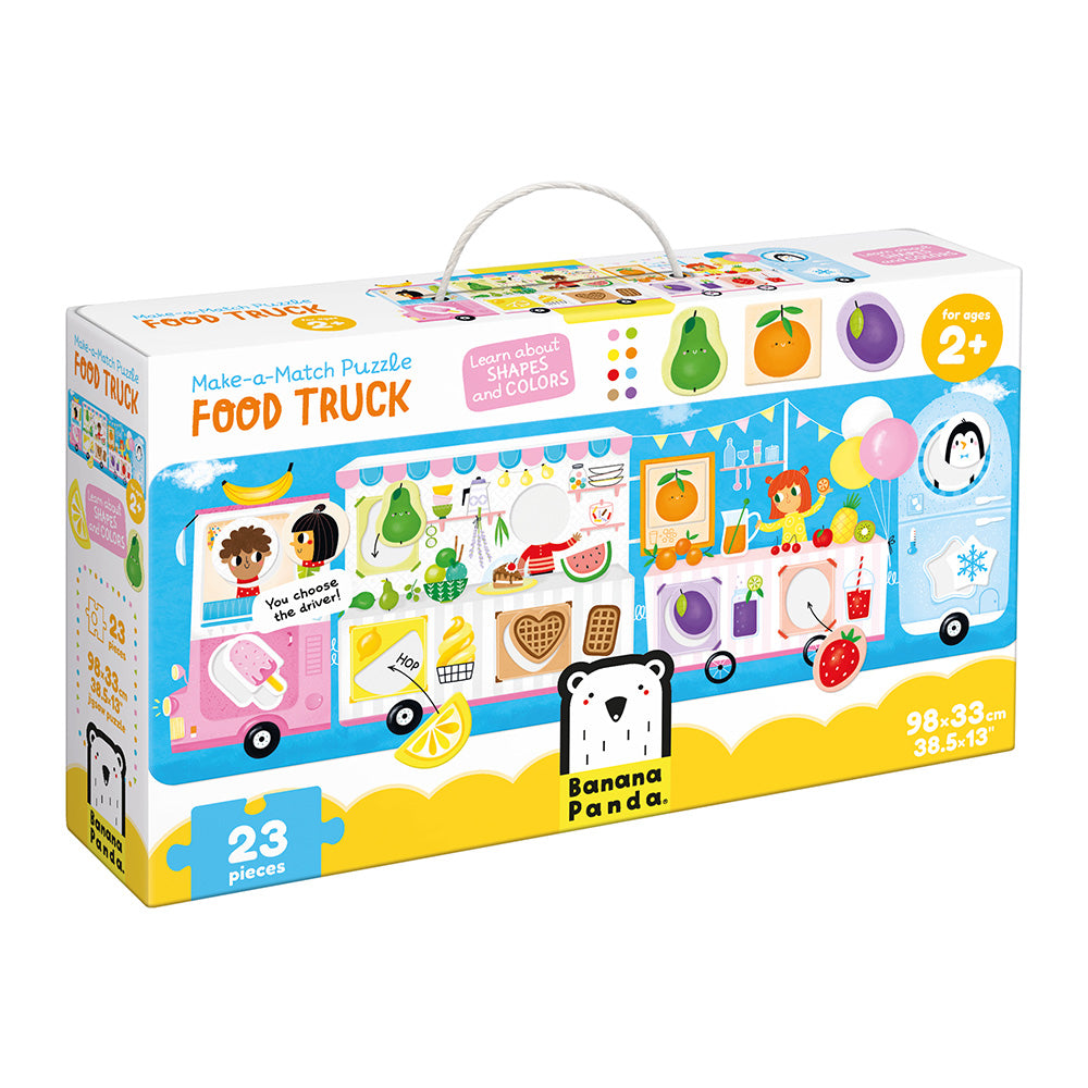 Banana Panda Make-a-Match Food Truck Puzzle