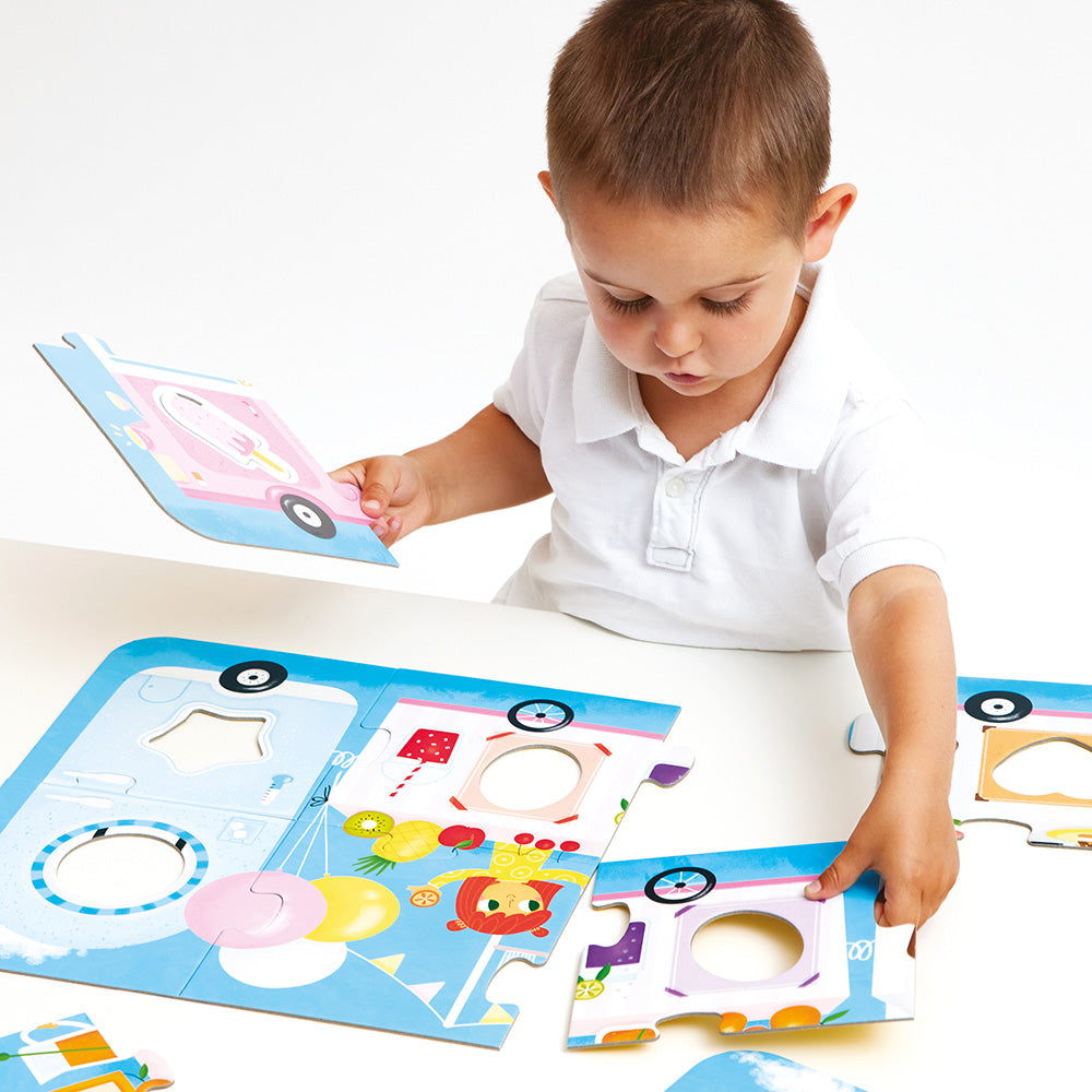 Banana Panda Make-a-Match Food Truck Puzzle