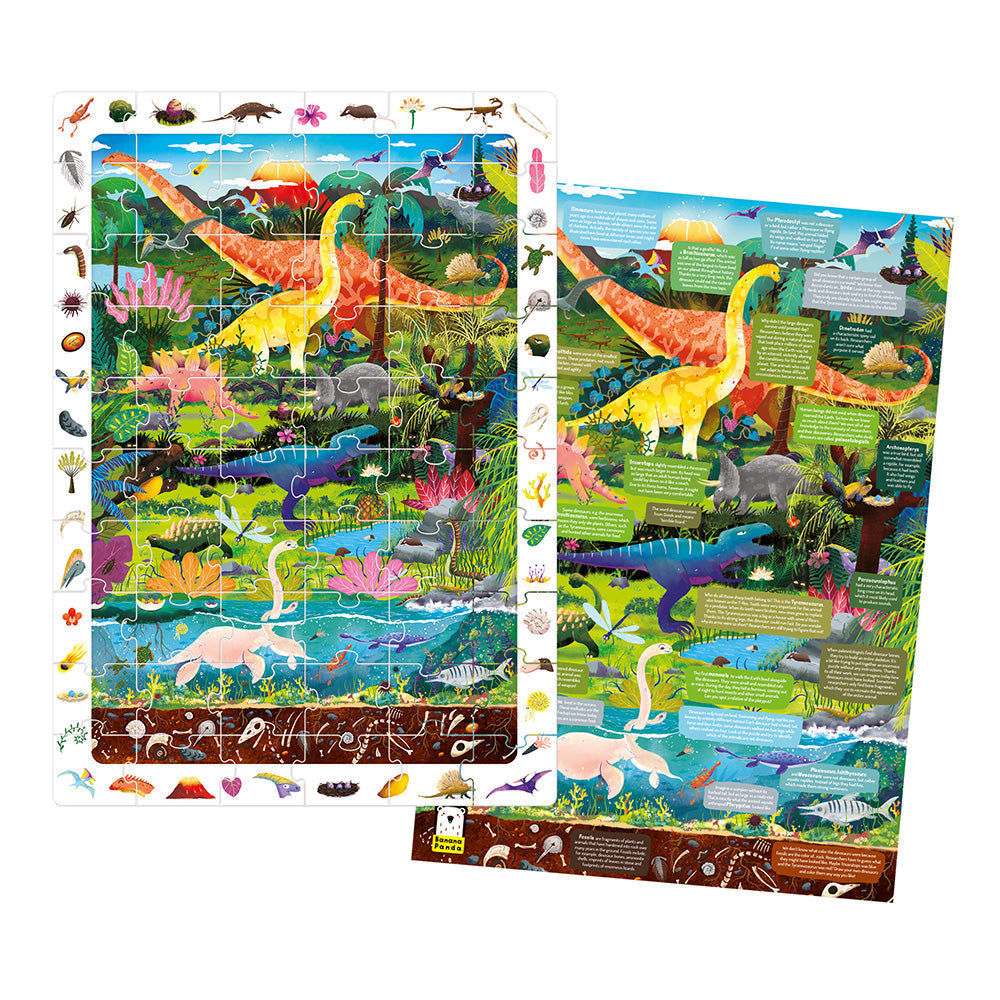 Banana Panda Observation Puzzle Dinosaurs