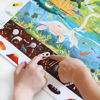 Banana Panda Observation Puzzle Dinosaurs