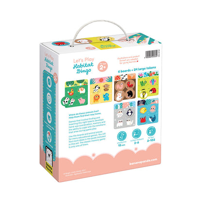 Banana Panda Habitat Bingo Game