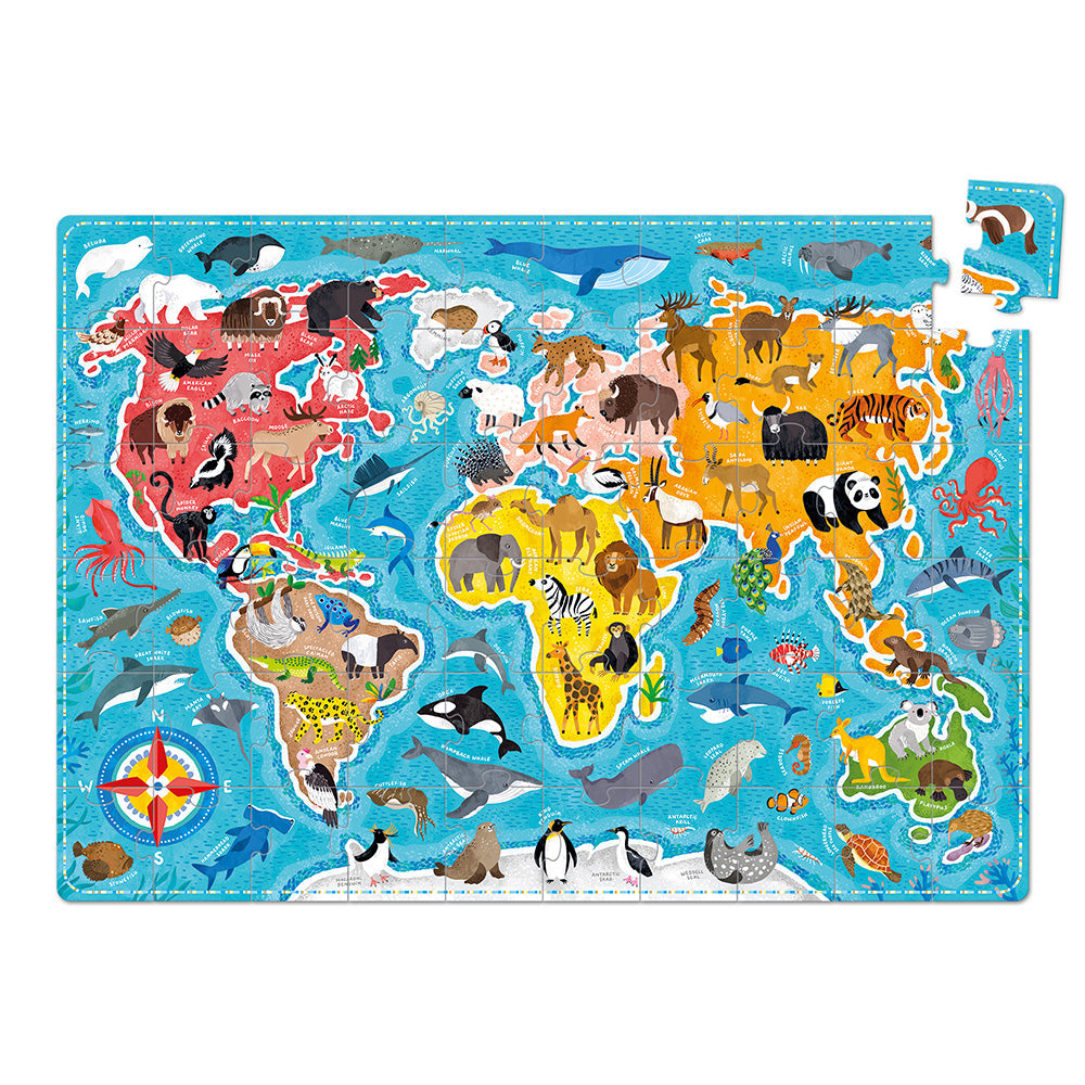 Banana Panda Puzzlove Animals Around the World