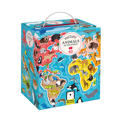Banana Panda Puzzlove Animals Around the World