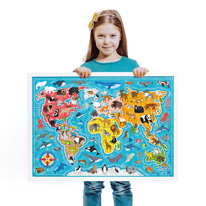 Banana Panda Puzzlove Animals Around the World
